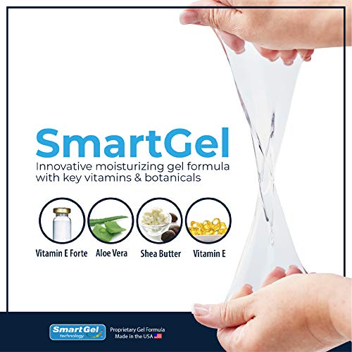 NatraCure 5 Pies Hidratante Gel Calcetines (110-M CAT) - Un Tamaño