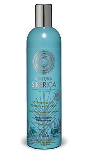 Natura Siberica Champú para Cabello Seco Volumen y Hidratación - 400 ml