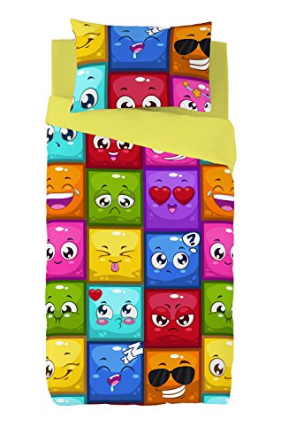 NATURALS Funda NÓRDICA 105 Hello 3 Piezas (180x220cm)