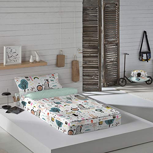 NATURALS Saco nórdico con Relleno Animal Hello 90 cm