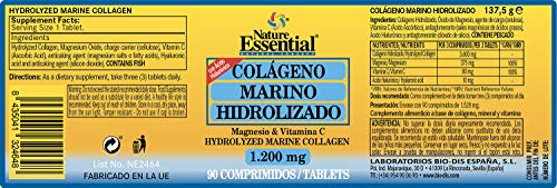 Nature Essential Colágeno Marino Hidrolizado - 90 Tabletas