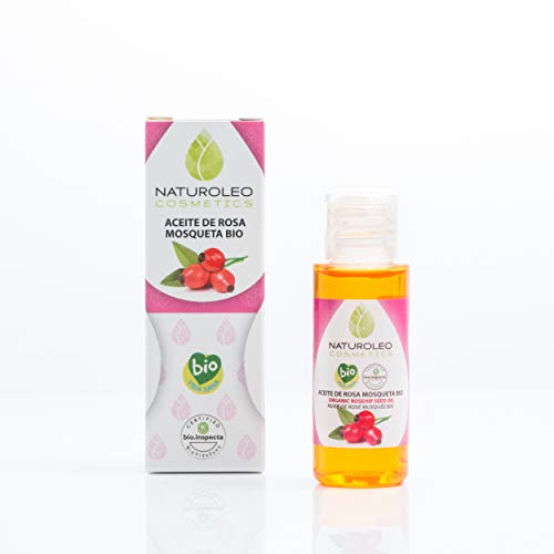 Naturoleo Cosmetics - Aceite Rosa Mosqueta BIO - 100% Puro y Natural Ecológico Certificado- 30 ml