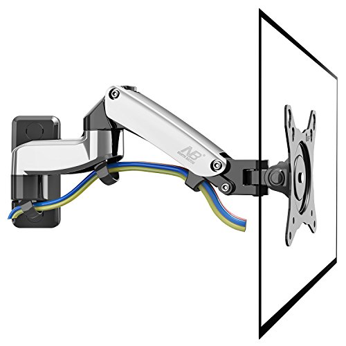 NB F150 - Soporte de Pared articulado para LED LCD monitores de PC 17-27 Pulgadas - 43-68 cm