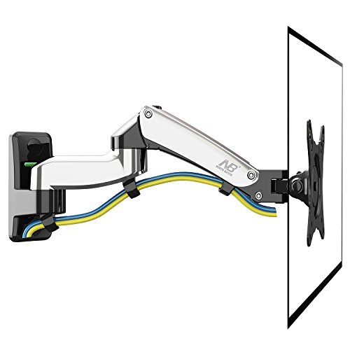 NB F150 - Soporte de Pared articulado para LED LCD monitores de PC 17-27 Pulgadas - 43-68 cm