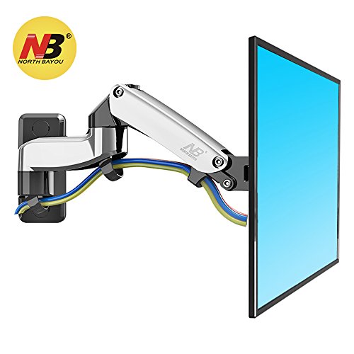 NB F150 - Soporte de Pared articulado para LED LCD monitores de PC 17-27 Pulgadas - 43-68 cm