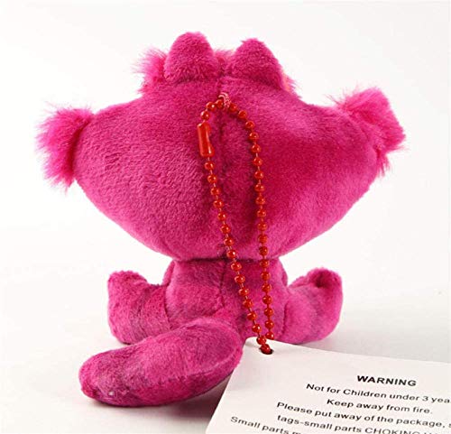 N/C 10Cm Cheshire Cat Llavero Alicia en el país de Las Maravillas Cheshire Cat Cute Mini Stuff Plush Toy Doll Colgante Girl Birthday Gift Toy