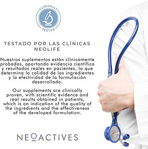 NeoEnergy | Suplemento con Acetil L-Carnitina, Fosfatidilserina, Alfa Glicerilfosforilcolina, Ácido R-Alfa Lipoico, NADH y Vitamina B3 | Ayuda a disminuir el cansancio y fatiga (90).