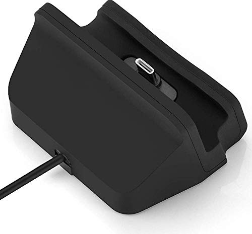 NessKa - Estación de Carga para Samsung Galaxy, Huawei, OnePlus, Xiaomi, Google, Sony, HTC, LG, ZTE, WIKO, Nokia (Incluye Cable USB de 2 m)