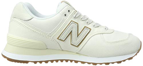 New Balance 574v2, Entrenadores para Mujer, Blanco (Sea Salt Sea Salt), 43 EU