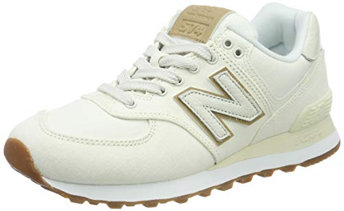 New Balance 574v2, Entrenadores para Mujer, Blanco (Sea Salt Sea Salt), 43 EU