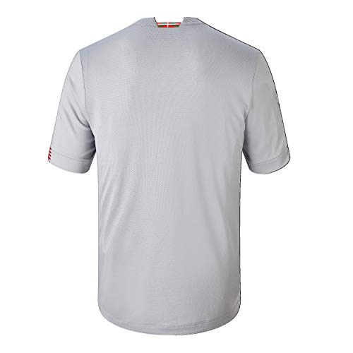 New Balance Athletic Club Camiseta Replica MC 2º Camiseta Réplica Away ACB para Hombre, Hombre, Gris, S