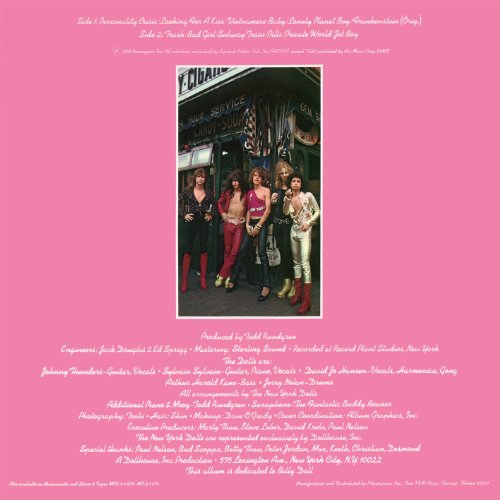 New York Dolls - Cardboard Sleeve - High-Definition CD Deluxe Vinyl Replica