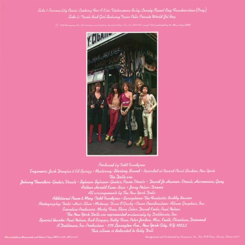 New York Dolls - Cardboard Sleeve - High-Definition CD Deluxe Vinyl Replica