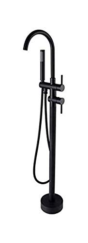 Nexos Trading - Grifo de pie para bañera (con alcachofa de mano)