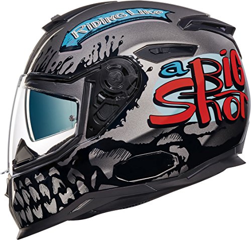Nexx SX.100 BIG SHOT CASCO INTEGRAL GRIS OSCURO S