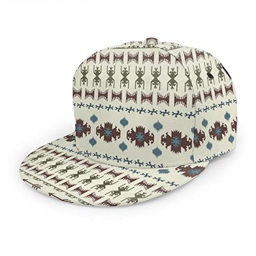 Nicokee Gorra de béisbol Native American Tribal Azteca Inca Culture, Gorra de béisbol Ajustable, Gorra de béisbol para Hombres y Mujeres