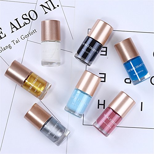 NICOLE DIARY 13 Unids Nail Art Stamping Polish Nail Plate Impresión Barniz Laca de Uñas para nail art Printing (13 colores)