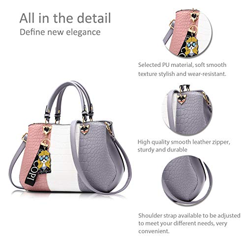NICOLE & DORIS Bolsos para Mujeres Moda Bolsos Bandolera para Mujer Bolsos de Hombro para Damas Bolsos Tote