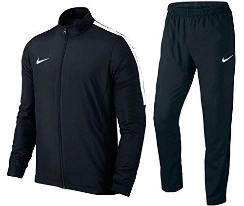 Nike Academy16 Knt Tracksuit 2, Chándal Para Hombre, Negro / Blanco (Black/Black/White/White), S