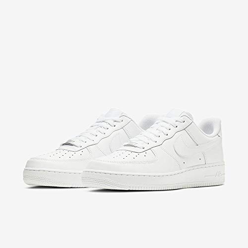 Nike Air Force 1 '07, Zapatillas de Deporte para Hombre, Blanco White White, 43 EU