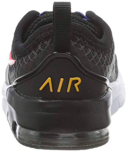 Nike Air MAX Motion 2 (TDE), Zapatillas Unisex Niños, Negro/Flash Crimson/University, 22 EU