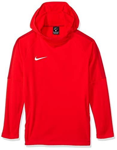 Nike Dry Academy 18 Football H Sudadera, Ni?os, Rojo(university red/gym red/gym red/(white), S