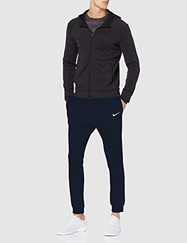 Nike M CFD FLC TM Club19 - Pantalones, Hombre, Obsidian/White, S