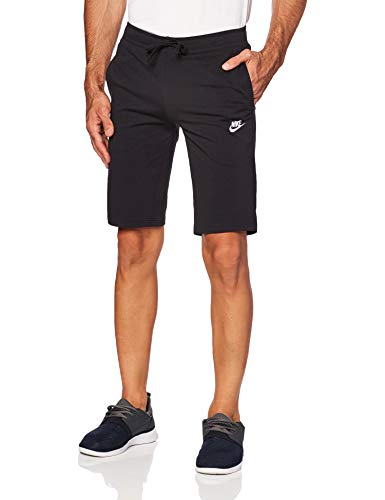 NIKE M NSW Short JSY Club Pantalón Corto, Sin género, Negro/Blanco, S