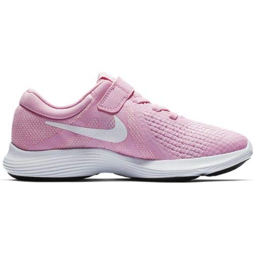 Nike Revolution 4 (PSV), Zapatillas de Atletismo para Niñas, Multicolor (Pink Rise/White/Pink Foam/Black 603), 32 EU