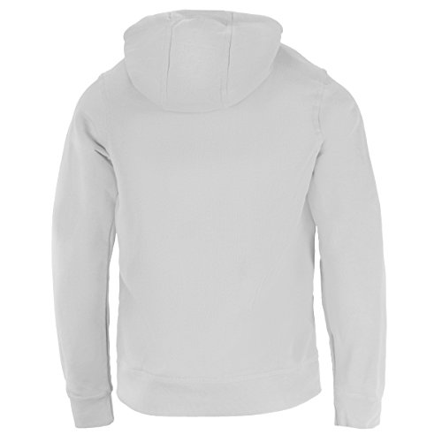 Nike Team Club Fz Hoody - Sudadera con capucha para hombre, color Gris (Grey Heather/Football White), talla S