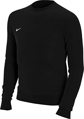 NIKE Y CRW FLC TM Club19 Sudadera, Niños, Black/White, XS