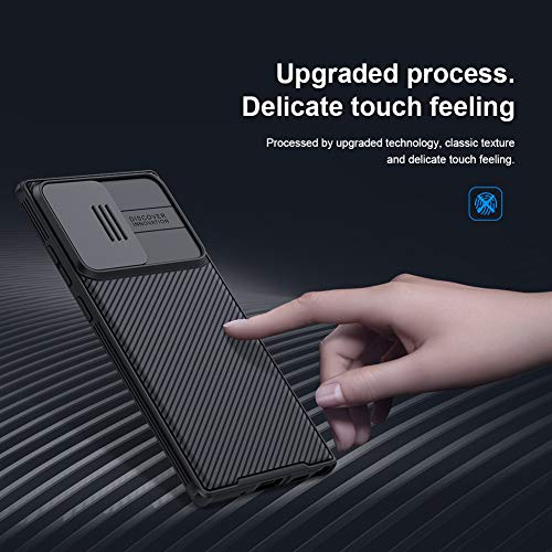 Nillkin - Funda para Samsung Galaxy Note 20 Ultra, CamShield [protección de la cámara] Bumper protector ultra fino y ligero funda antiarañazos Hard PC Case Back Cover para Note 20 Ultra