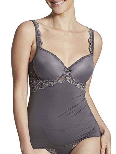Nina von C. Silver Edition - Sujetador para mujer (copa espaciadora, con encaje en la parte superior) Topacio 100C
