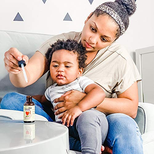 Niño vida Essentials - sabor de bayas mixtas de gotas de líquido de vitamina D3 500 IU - 1 oz