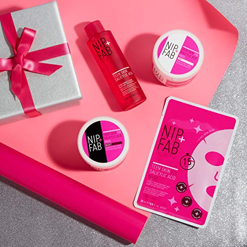 Nip+Fab Teen Skin Fix - Máscara de ácido salicílico, 25 ml