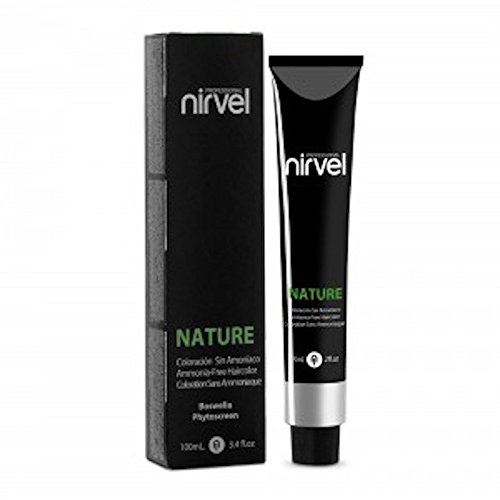nirvel Nature color del pelo natural 7/0 – 100 ml sin amoniaco sin phenyl End iamin Hair Color Without ammonia Without de phenylenediamine Natural 7/0