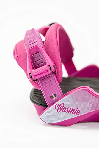Nitro Cosmic Fijaciones de Snowboard, Mujeres, Ultra Violet, S/M