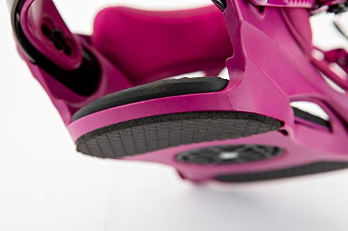 Nitro Cosmic Fijaciones de Snowboard, Mujeres, Ultra Violet, S/M