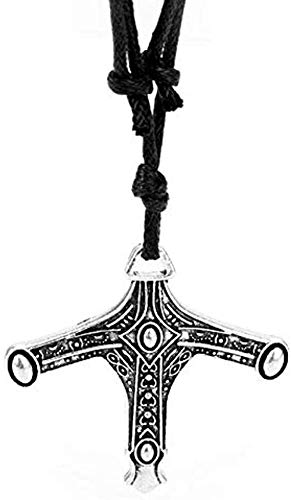 niuziyanfa Co.,ltd Blood Curse Bloodborne Sword Hunter Badge Collar Cruz Amuleto Colgante Collar Cuerda Cadena Joyas Accesorios de Juego