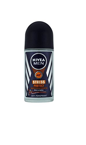 Nivea for Men Antiperspirants Stress Protect Rollon - 1.69 Ounces (Pack of 3) by Nivea