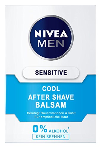 Nivea hombres fresco Sensitive Bálsamo para después del afeitado, Paquete 1er (1 x 100 ml)