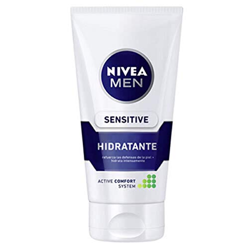 Nivea Men Sensitive Hidratante Facial 0% Alcohol Spf 15-75 ml