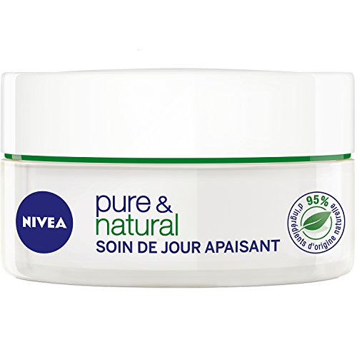 Nivea puro y natural calmante de la piel Crema de Día seca y sensible 50 ml