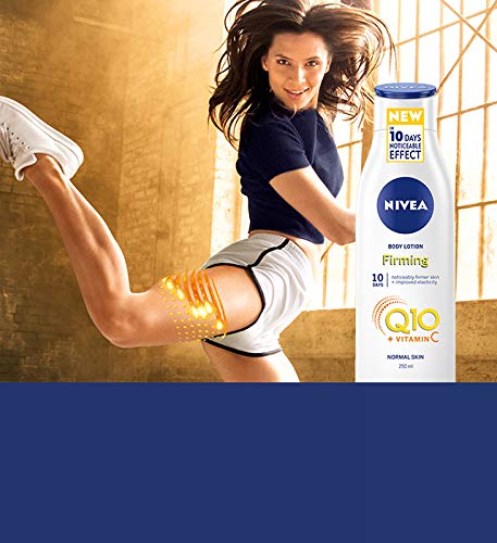 NIVEA Q10 Energy Plus Reafirmante Cuerpo Lotion 250 ml - Envase de 6