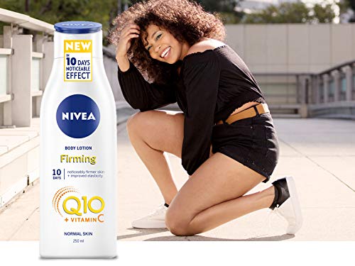 NIVEA Q10 Energy Plus Reafirmante Cuerpo Lotion 250 ml - Envase de 6