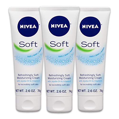 NIVEA Soft Moisturizing Creme, 2.6 Ounce (Pack of 3) by Nivea