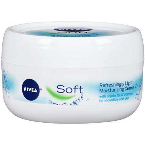 Nivea Soft Refreshingly Soft Moisturizing Creme with Jojoba Oil and Vitamin E, 6.8-Ounce Tubs by Nivea