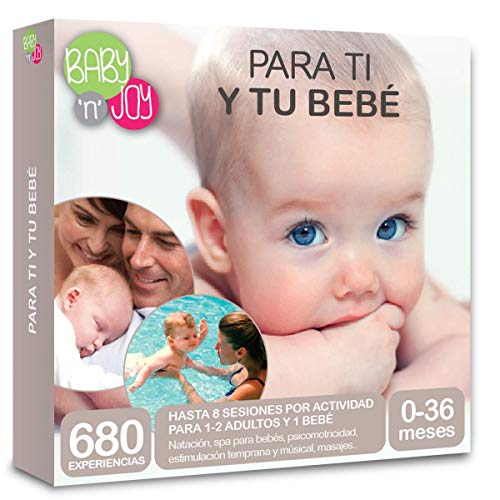 NJOY Experiences - Caja Regalo - PARA TI Y TU BEBÉ - 680 experiencias a escoger para bebés de 0-36 meses