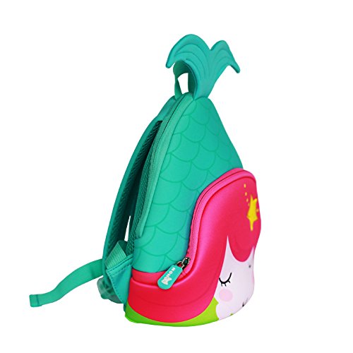 Nohoo 3D Sirena Mermaid Mochila Infantil (Blue)