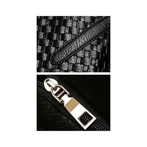 NOTAG Bolsos de Mujer, Bolso Tote de Piel PU Grande Bolsos Bandolera Shoppers Bolsa (Dorado)